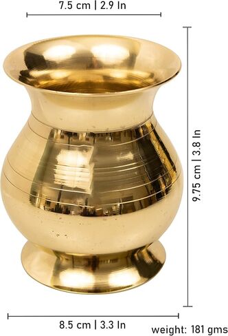 لوتا نحاسية تقليدية | كلش |سومبو | ثيرثا سمبو | وعاء |إبريق | كارواتشوث | ديوالي | زفاف ماندير|كماندال|جانجاجال|ماء جانجوتري|تشامبو- فالاب تشامبو in Kuwait