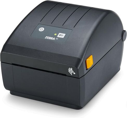 Zebra ZP 230D (ZP450 Replacement) Label Thermal Bar Code Printer | USB, Serial, and Parallel Connectivity 203 DPI Resolution | 4" x 6" Direct Thermal Label Roll (250 Roll Labels Included) in Saudi Arabia