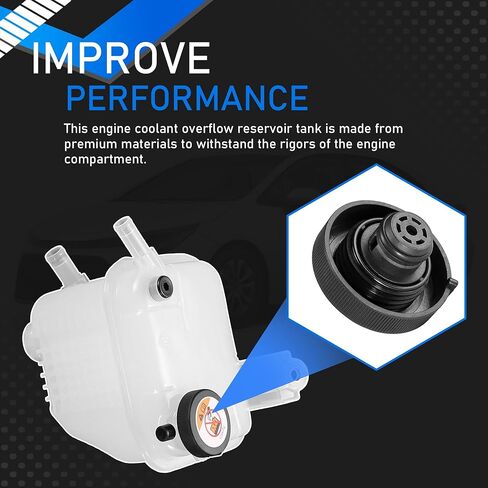 Engine Radiator Coolant Overflow Recovery Reservoir Tank with Cap Compatible with 2016-2022 Toyota Corolla Prius C-HR Prius Prime Lexus UX200 UX250h Replaces TO3014140 TO3014139 164A237012 in Saudi Arabia