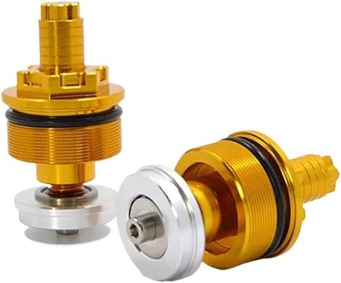 CNC امتصاص الصدمات غطاء برغي التحميل المسبق الضبط شوكة البراغي يصلح ل Ymh MT 07 MT07 FZ07 MT03 R3 R25 XJ6 XT600 MTM690 XSR700 FZ6R (ذهبي) in Saudi Arabia