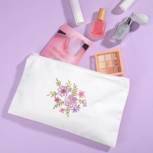 12 Pack White Cotton Bags for Tie Dye, 3-Style DIY Craft Kit with Drawstring Backpacks, Tote & Makeup Pouches in Saudi Arabia