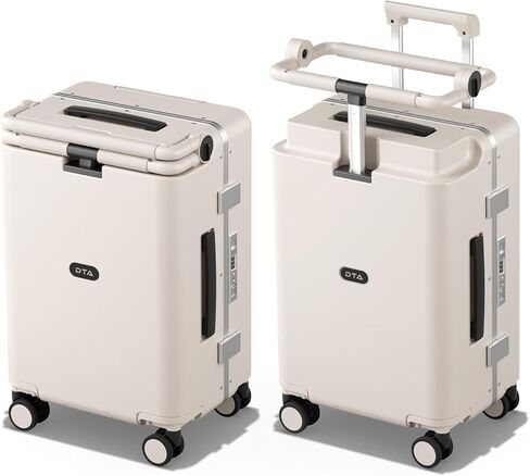 20-inch Carry On Luggage for Kids with Seat, Mom's Must-Have Suitcase Stroller, Adjustable Handle, Hard Shell PC Suitcase for Family in Saudi Arabia