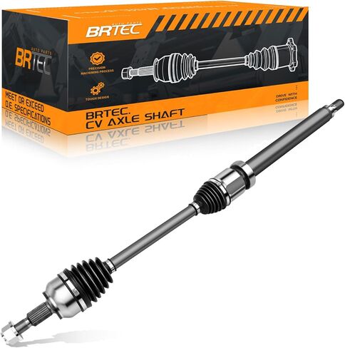 Front CV Axle Shaft Assembly compatible for Ford Focus 2012-2018 S& SE& SEL& Titanium L4 2.0L, Automatic Dual Clutch Transmission - Passenger Side, 66-2305 in Saudi Arabia