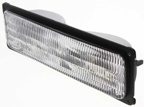 Replacement Headlight Kit fits GMC C1500 C2500 C3500 K1500 K2500 K3500 (Gas V8) Driver Side - For Models With Composite Headlights in Saudi Arabia