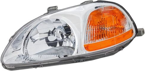 مجموعة المصابيح الأمامية البديلة للسائق تناسب هوندا سيفيك سيدان 1998 1.6L GX in Saudi Arabia