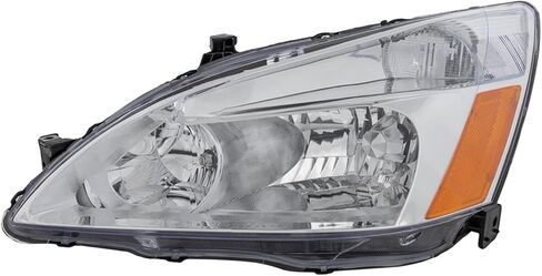 Replacement Headlight Kit Driver Side (Halogen) fits Honda Accord 2003-2005 Coupe 2.4L I4 in Saudi Arabia