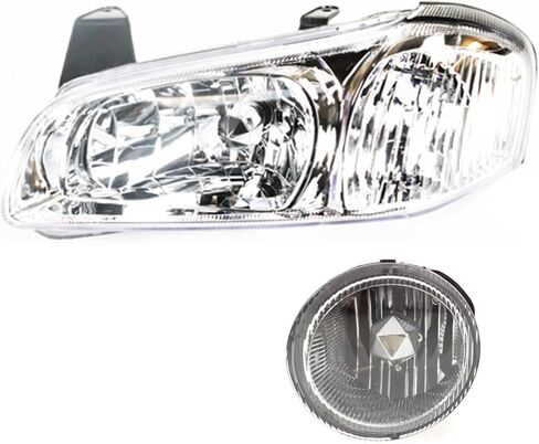 Replacement Headlight Kit (Driver Side) fits Nissan Maxima 2000-2001 GXE in Saudi Arabia