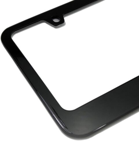 iPick Image Made for Ford F-150 Raptor Outline in Blue Black Metal License Plate Frame in Saudi Arabia