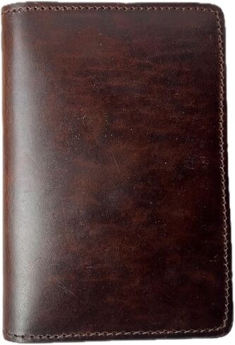Leather Journal Cover for Field Notes, Notebook Cover for Moleskine Cahier, Handmade Vintage Leather Cover 3.5" x 5.5" Notebooks, Refillable Travelers Notebook in Kuwait