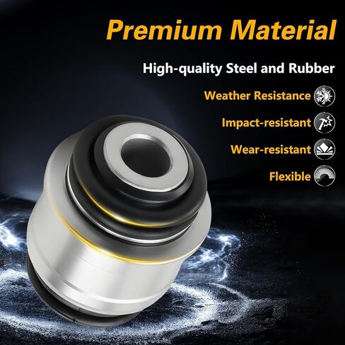 Rear Suspension Spindle Knuckle Bushing Steering Knuckle Bushing Compatible with Chevrolet Malibu 2016-2020 Buick Regal Sportback/Tour X 2018-2020 Replace# 22949387 22949386 ‎540-163 in Kuwait
