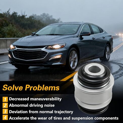 Rear Suspension Spindle Knuckle Bushing Steering Knuckle Bushing Compatible with Chevrolet Malibu 2016-2020 Buick Regal Sportback/Tour X 2018-2020 Replace# 22949387 22949386 ‎540-163 in Kuwait