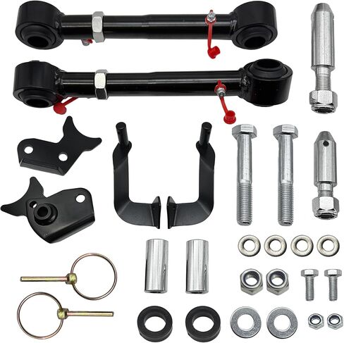 Upgrade 2.5" - 6" Lift Front Swaybar Quicker Disconnect System Compatible with Jeep Wrangler JL JLU 2019 2020 2021 2022 2023 2024 in Saudi Arabia
