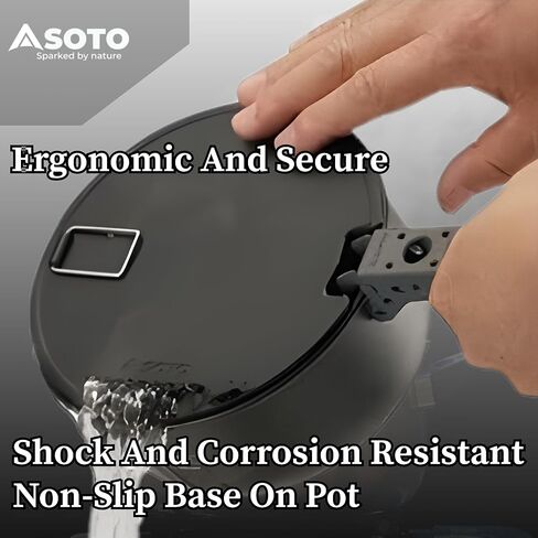 SOTO Navigator Camping Cookware Set - Slip Resistant, Shock Resistant Corrosion Resistant, and Multi-Functional Cookware in Kuwait