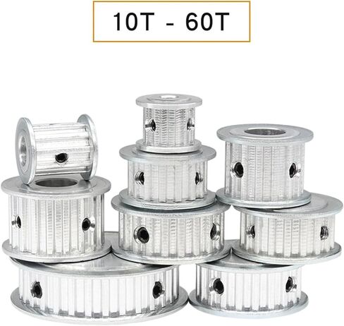 T5-45T Bore 8/10/12/14/15/16/17/18/19/20/22/25mm Pulley Teeth Pitch 5 1Pcs(15 mm,16 mm) in Saudi Arabia