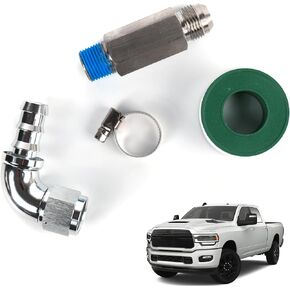 موصل خرطوم سخان مطور متوافق مع دودج رام 6.7L 2007.5-2024 استبدال # 52014739AG 55056711AC 55056966AA 68005253AA 10AN تركيب قفل الدفع in Kuwait