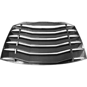IKON MOTORSPORTS, Rear Window Louver Compatible with 2013-2016 Scion FR-S/2013-2020 Subaru BRZ/2017-2020 Toyota 86, IKON Style Gloss Black Window Visor Guards Sun Shade Cover ABS in Kuwait