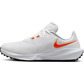 Nike Infinity G NN Golf Shoes (FN0555-102, White/Black/Safety Orange) Size 12 in Saudi Arabia