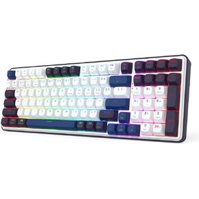 Redragon K686 PRO SE 98 Keys Wireless Gasket RGB Gaming Keyboard, 3-Mode Anime Mechanical Keyboard w/Hot-Swap Socket, Dedicated Knob Control & Sound Absorbing Pads, Custom Hi-Fi Linear Switch in Kuwait