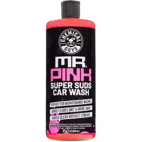 Chemical Guys Mr. Pink Foaming Car Wash Soap (Works with Foam Cannons, Foam Guns or Bucket Washes) Safe for Cars, Trucks, Motorcycles, RVs and More, Candy Scent, Extra Large Size 32 fl oz - CWS_402_32 in Kuwait