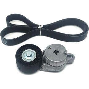 39106 Belt Tensioner With Pulley Fits 2012-2017 Toyota Camry,2009-2018 RAV4,2009-2015 Venza,2011-2013 Sienna,2009-2019 Highlander,2011-2016 Scion TC 2.5L 2.7L DOHC Engine Only in Kuwait