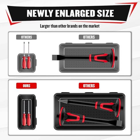 YIYITOOLS 46Pcs Tool Box Organizer Tray Divider Set, Tool Chest Drawer Organizer for Garage Organization and Storage, Workbench Tool Accessory Divider for Tool Cart and Repair Small Parts Storage in Kuwait