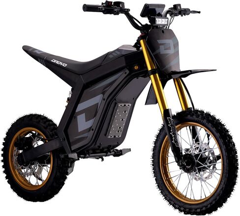 Droyd Berzerker Electric Dirt Bike for Youth, Teens & Adults – 3000W Peak Motor, 48V 30Ah LFP Battery, 42 MPH Max Speed, Dual Piston Hydraulic Brakes, Adjustable Suspension, 50 Mile Range, Off-Road in Saudi Arabia