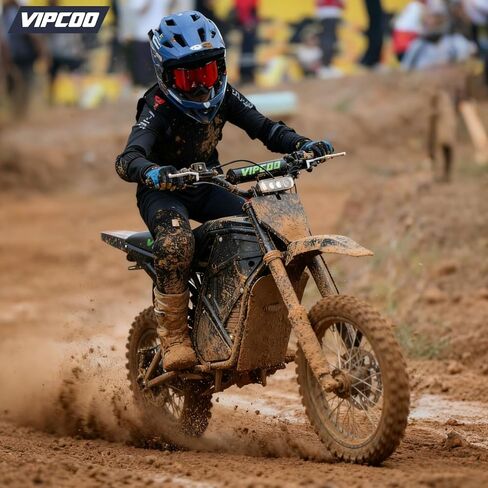 H3 Electric Dirt Bike for Teens,3500W Mid-drive High-power Motor Max Speed 40mph,1104Wh Battery 45miles Range, 14“/12" All-terrain Pneumatic Tires,3 Gear Shifting Mountain Electric Dirt Motorcycle in Saudi Arabia