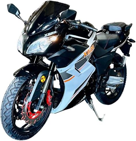 BELMONTE BIKES Venom X22R DF250RTS 250cc Motorcycle | Street Legal 5-Speed Sport Bike | High-Performance Gas Engine | Front & Rear Disc Brakes | Racing-Inspired Design for Adults in Kuwait