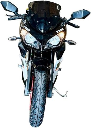 BELMONTE BIKES Venom X22R DF250RTS 250cc Motorcycle | Street Legal 5-Speed Sport Bike | High-Performance Gas Engine | Front & Rear Disc Brakes | Racing-Inspired Design for Adults in Kuwait