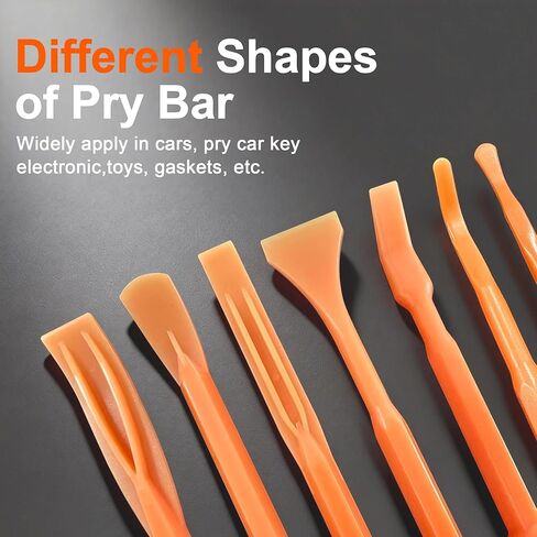 20PCS Delicate Pickup Tool Set, Non-Marring Scraper & Pry bar Kit, Multifunction Double-ended Mini Pick and HookTools, for various jobs detail clean, separating small parts, remove trim clips… in Kuwait