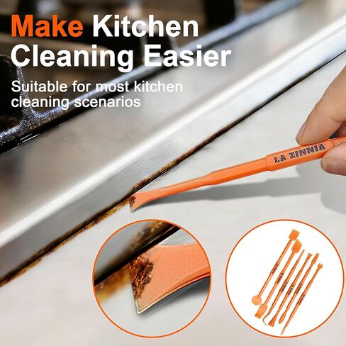 20PCS Delicate Pickup Tool Set, Non-Marring Scraper & Pry bar Kit, Multifunction Double-ended Mini Pick and HookTools, for various jobs detail clean, separating small parts, remove trim clips… in Kuwait