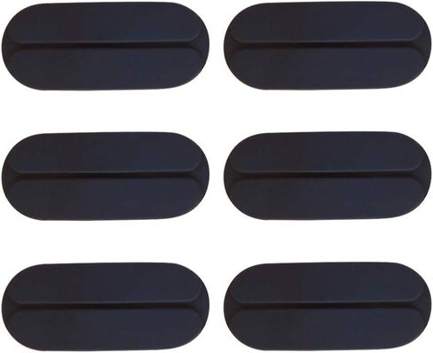 SUPVOX Bra Strap Cushions Shoulder Pain Relief Protectors Pads Silicone Breathable for Lady Girl Women Ladies Non Slip 6PCS Black in Saudi Arabia