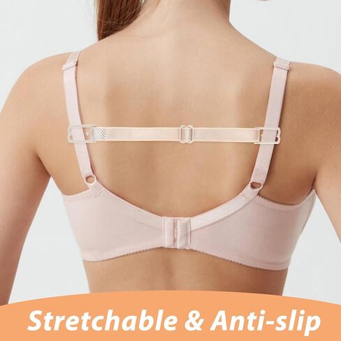 Bra Strap Clips, 11Pcs Bra Clips and Bras Straps Holder, Non-Slip Adjustable Bras Converters to Make Racerback, Conceal Straps & Control Cleavage,Strap Holders for Women (Black, White, Beige) in Saudi Arabia