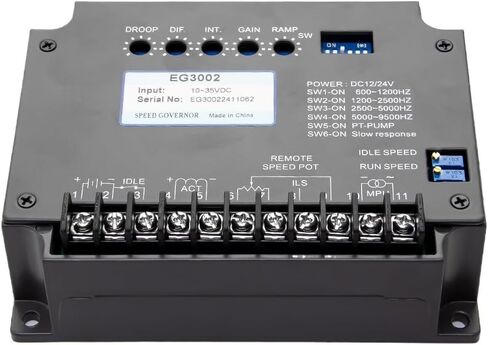 EG3002 Generator Speed Control Electronic Governor Genset Parts Replacement Generator Parts in Saudi Arabia