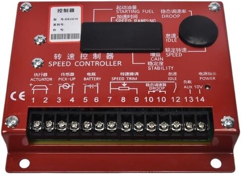 DK2010 grupo electrógeno diésel interruptor de control de velocidad del motor control de velocidad variable ADC175 12V 24V(ADC175A 24V) in Saudi Arabia