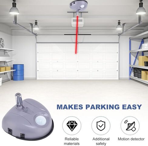 Parking Guide Assist Laser Sensor, 360-Degree Adjustable Wider Angles Garage Parking Sensor with AC Adapter, Park Assistant Guide System Car Stop Indicator for Automotive in Saudi Arabia