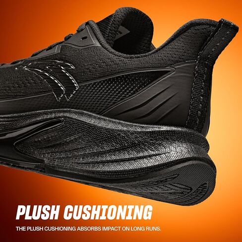 ANTA Men’s Rocket6 Running Shoes Cushioning Comfortable Breathable Athletic Workout Gym Cross Trainer Sports Sneakers in Kuwait