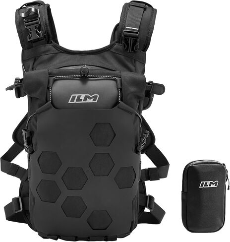 ILM Motorcycle Adventure Backpack Dirt Bike Portable Waterproof Bag for Men Women Dual Sport ATV Hiking BP02 in Saudi Arabia