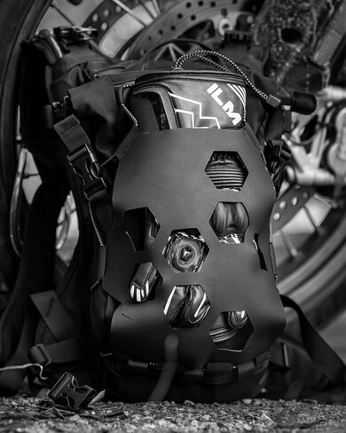 ILM Motorcycle Adventure Backpack Dirt Bike Portable Waterproof Bag for Men Women Dual Sport ATV Hiking BP02 in Saudi Arabia