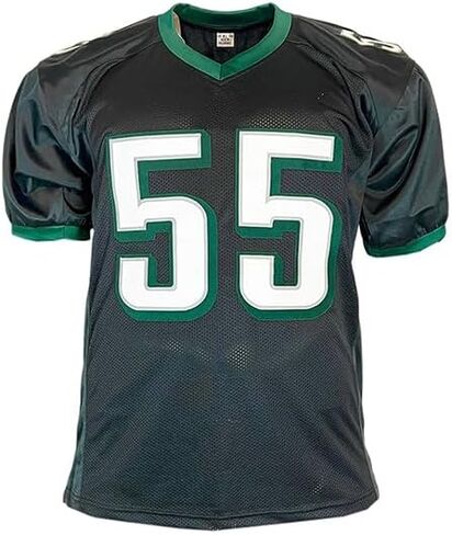 Brandon Graham Signed Black Football Jersey JSA in Saudi Arabia
