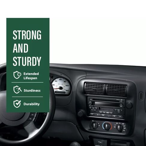 لوحة القيادة BBB للسيارات تناسب 1997-2006 Ford Ranger & 1997-2001 Explorer (2WD، بدون مصابيح ضباب، بدون ممسحة خلفية) - 5L5Z1004302JAA in Saudi Arabia
