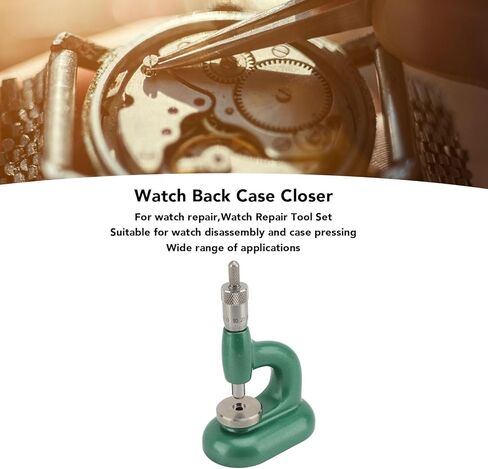 أداة إصلاح تفكيك الساعة، مجموعة ضغط تفكيك علبة الساعة المصنوعة من سبائك الألومنيوم مع 48 قطعة من قوالب ثقب المجوهرات، آلة تركيب الأحجار الكريمة لإعداد الساعات لمتاجر الإصلاح والمهنيين in Kuwait