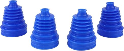4Sets Car Silicone Constant Speed Dust Cover Universal Ball Round Clamp Track Connector Kit CV Boot Replacement in Saudi Arabia