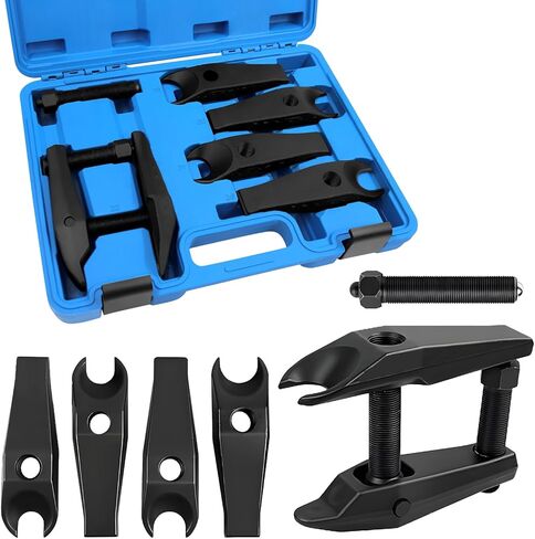 Ball Joint Separator Kit Compatible with BMW Benz Land Rover Audi Porsche, Heavy Duty Tie Rod Removal Tool 22mm 24mm 27mm 32mm 36mm Tie Rod Ends Remover Tool Control Arms Steering Knuckles in Saudi Arabia
