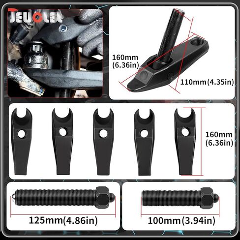 Ball Joint Separator Kit Compatible with BMW Benz Land Rover Audi Porsche, Heavy Duty Tie Rod Removal Tool 22mm 24mm 27mm 32mm 36mm Tie Rod Ends Remover Tool Control Arms Steering Knuckles in Saudi Arabia