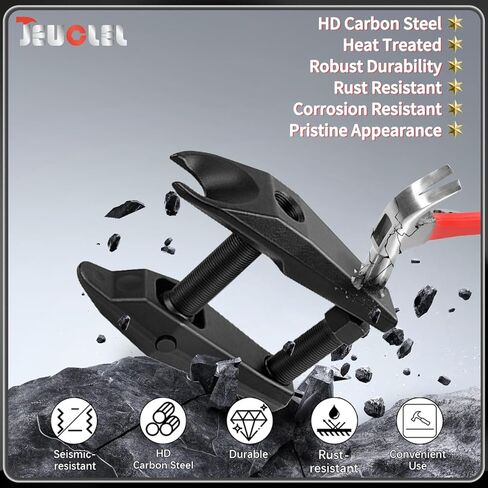 Ball Joint Separator Kit Compatible with BMW Benz Land Rover Audi Porsche, Heavy Duty Tie Rod Removal Tool 22mm 24mm 27mm 32mm 36mm Tie Rod Ends Remover Tool Control Arms Steering Knuckles in Saudi Arabia