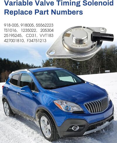 Replace 918-005 2Pcs Variable Valve Timing Solenoid VVT Replacement Fits for Chevy Cruze 11-16,for Volt 11-15,for Sonic 12-20,for Trax 13-20,for Buick Encore 13-21,for Cadillac ELR 14-16 in Saudi Arabia