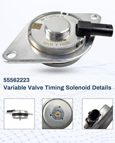 Replace 918-005 2Pcs Variable Valve Timing Solenoid VVT Replacement Fits for Chevy Cruze 11-16,for Volt 11-15,for Sonic 12-20,for Trax 13-20,for Buick Encore 13-21,for Cadillac ELR 14-16 in Saudi Arabia