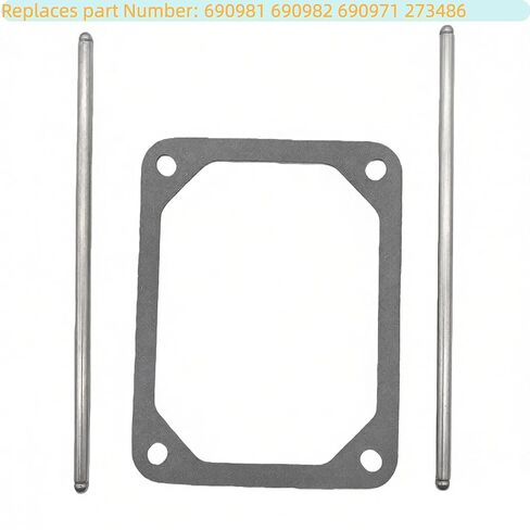 690971 Push Rods Rocker Cover Gasket Fit for BS Lawn Mower Part Replace 690981 690982 273486 in Saudi Arabia
