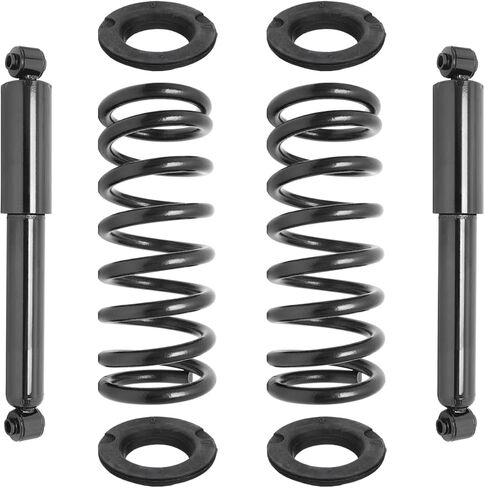 SUNCORE - Rear Air Ride Suspension to Shocks & Coil Springs Conversion Kit Replacement for 2005-2015 Nissan Armada RWD in Saudi Arabia